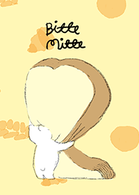 -Bitte Mitte-パンが大好きなくま
