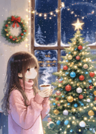 Cute Christmas Girl V.7