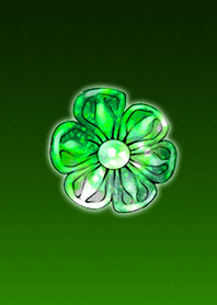 Emerald Green Flower @ Winter Feature