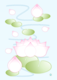 Elegant Lotus (Blue V.4)