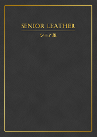 SENIOR LEATHER DARK GRAY