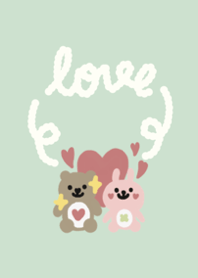 bbbear & clingy rabbit | daily with you
