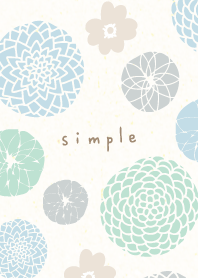 Japanese Ball Beige flower19 from Japan