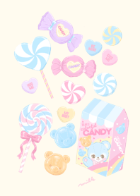 Bear's colorful candy