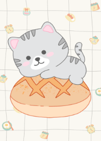 fluffy cat: have a nice day