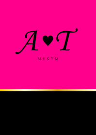 INITIAL -A&T- Pink