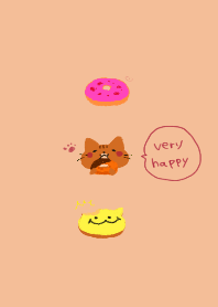 cat donuts love