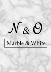 N&O-Marble&White-Initial