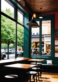 Cozy Coffee shop CD3C55