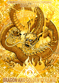 Dragon and golden pyramid Lucky 2