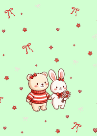 Little Heart Friends__Green...