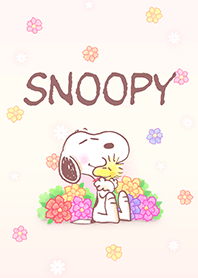 Snoopy's Floral Fun