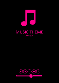 MUSIC THEME -PINK-