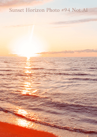 Sunset Horizon Photo #94 Not AI