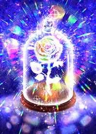 The Rainbow Rose That Gives Me Courage