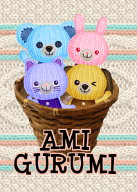 AMIGURUMI-woolen stuffed toys-