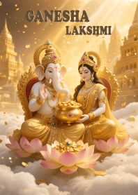 พระพิฆเนศ:พระแม่ลักษมี,มั่งมีเงินทอง 1