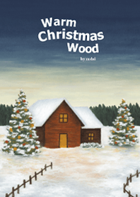Warm Christmas Wood