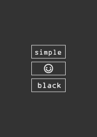 簡單主題 x 黑