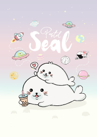 Seal Bubble tea addict. (Pastel)