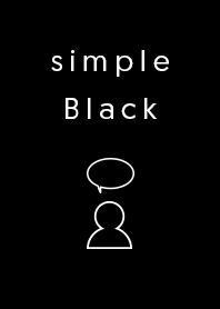 シンプルな着せ替え (black)
