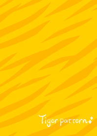 Tiger pattern -Yellow-