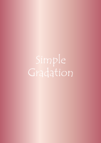Simple Gradation -GlossyPink 30-