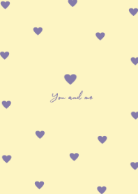 pattern heart (purpleyellow)