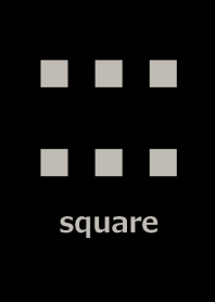 四角とシンプル