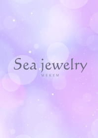 SEA JEWELRY-MILKY PURPLE BLUE 23