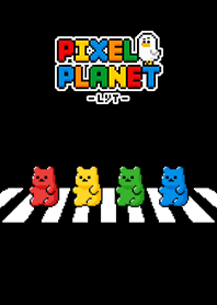 Pixel Planet - Bears Cross the Road