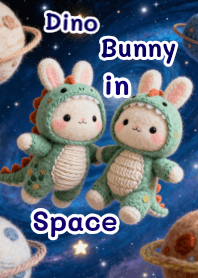 Dino Bunny in Space