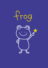 Simple frog and star