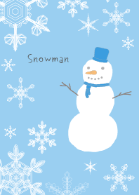 Nordic Snowman : blue WV
