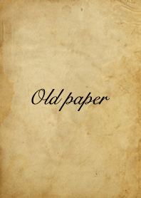 Old paper