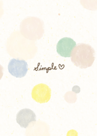 Watercolor A circle Chic30 from Japan