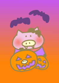 Pig Buu-chan และ Halloween