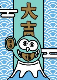 DAIKICHI DARUMA! / Mint x Blue