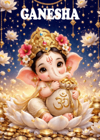 Ganesha: Wealth and good fortune. 1JP