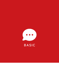 Simple&Basic レッド&ホワイト RedBase