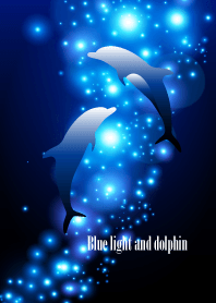 Blue light and dolphin..15