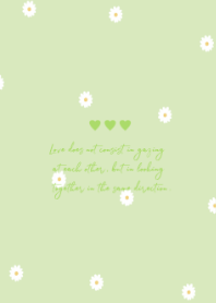 Daisy Days ::naturalgreen