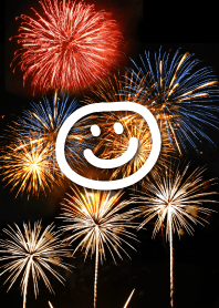 freedom Smile2 -fireworks3-