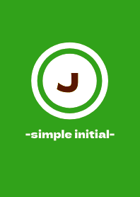 simple initial-J- THEME 43