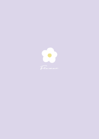 Simple Small Flower / Purple