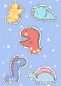 my little dinosaur (midnight blue)