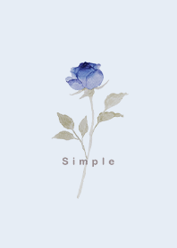 simple Blue rose bouquet