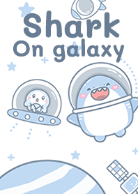 Shark on galaxy!