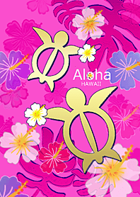 幸運のホヌ♡ハワイ＊ALOHA+350