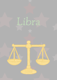 Cute Libra on white